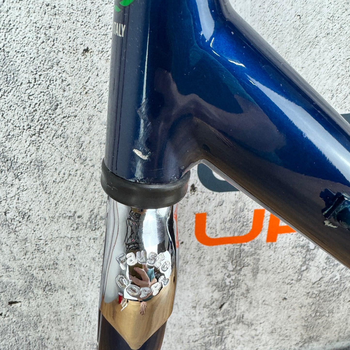 Vintage! Fausto Coppi K14 Reparto Corse Aluminum 54.5cm Rim Brake Frameset 700c