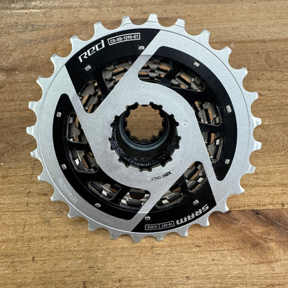 Low Mile! SRAM Red AXS XG-1290 E1 10-28T 12-Speed Bike Cassette "Light Wear"