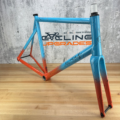 Weiss Hammer Road Size 58cm L/XL Alloy Disc Brake Frameset 700c 2363g