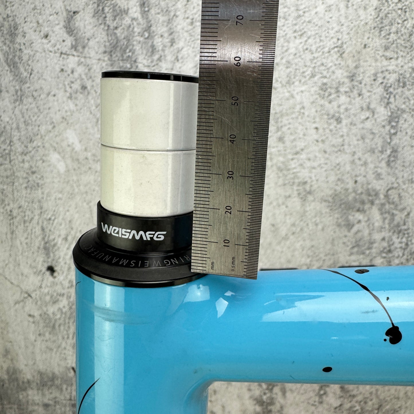 Weiss Hammer Road Size 58cm L/XL Alloy Disc Brake Frameset 700c 2363g