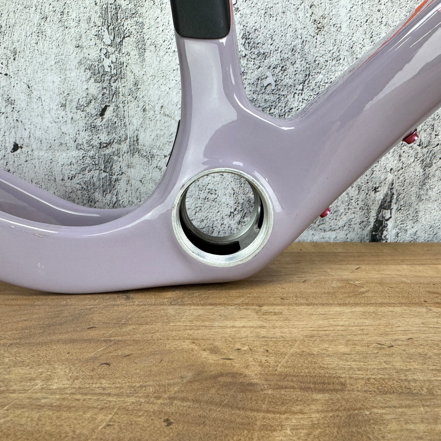 Low Mile! 2022 Ventum GS1 Lilac Medium Carbon Gravel Disc Frameset 700c 2091g