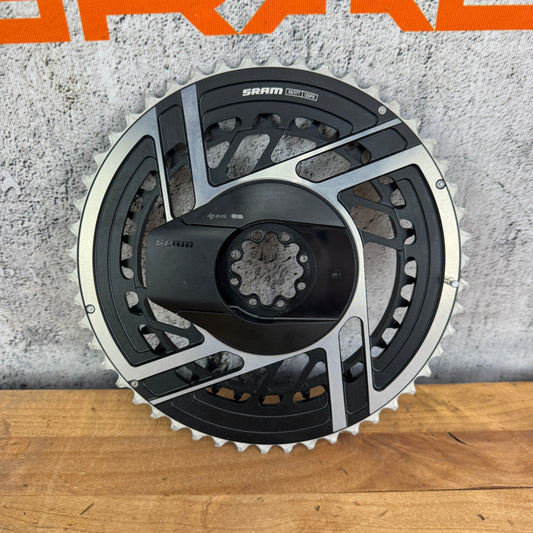 Low Mile! SRAM Red AXS E1 Quarq 50/37t 12-Speed Power Meter Chainring Set 284g