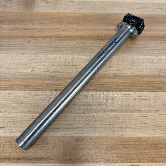 Thomson Elite Titanium Seatpost 27.2mm Zero Setback 350mm Bike Seatpost 253g