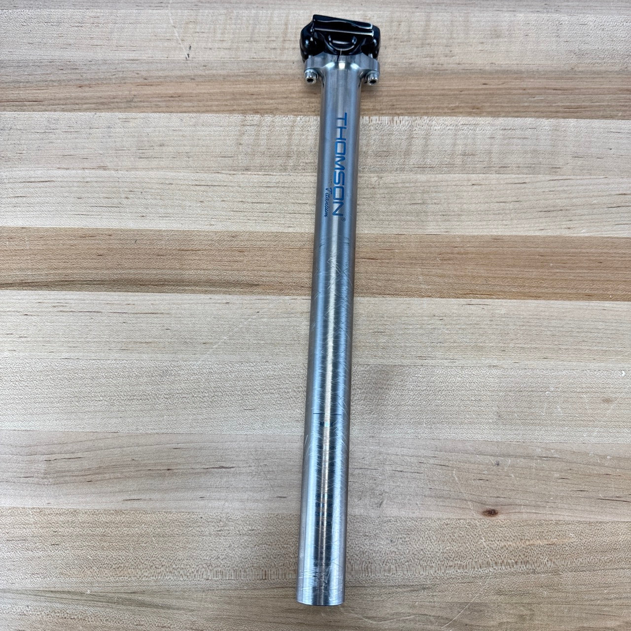 Thomson Elite Titanium Seatpost 27.2mm Zero Setback 350mm Bike Seatpost 253g