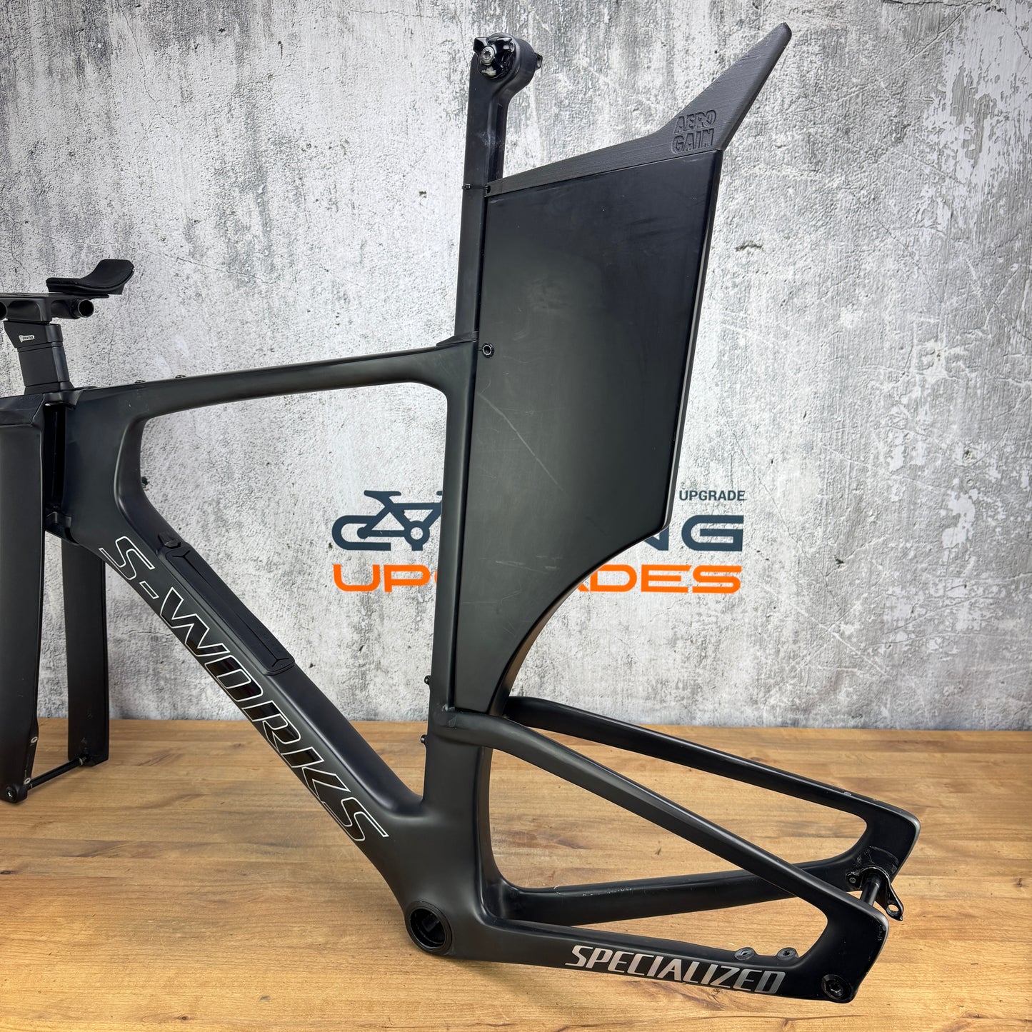 Low Mile! Specialized S-Works Shiv Large Carbon TT/Triathlon Disc Frameset 700c