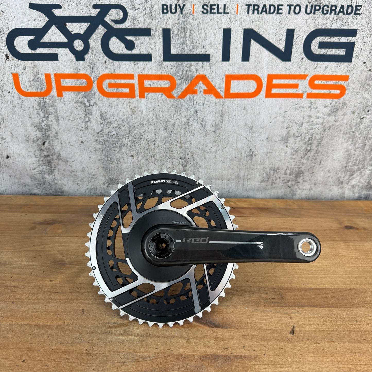 Low Mile! SRAM Red AXS E1 48/35t 12-Speed Carbon 172.5mm Crankset DUB SL 551g