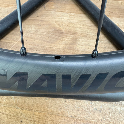 Mint! Mavic Cosmic SLR 45 Carbon Tubeless Disc Brake Wheelset 700c Ceramic 1484g