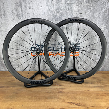 Mint! Mavic Cosmic SLR 45 Carbon Tubeless Disc Brake Wheelset 700c Ceramic 1484g