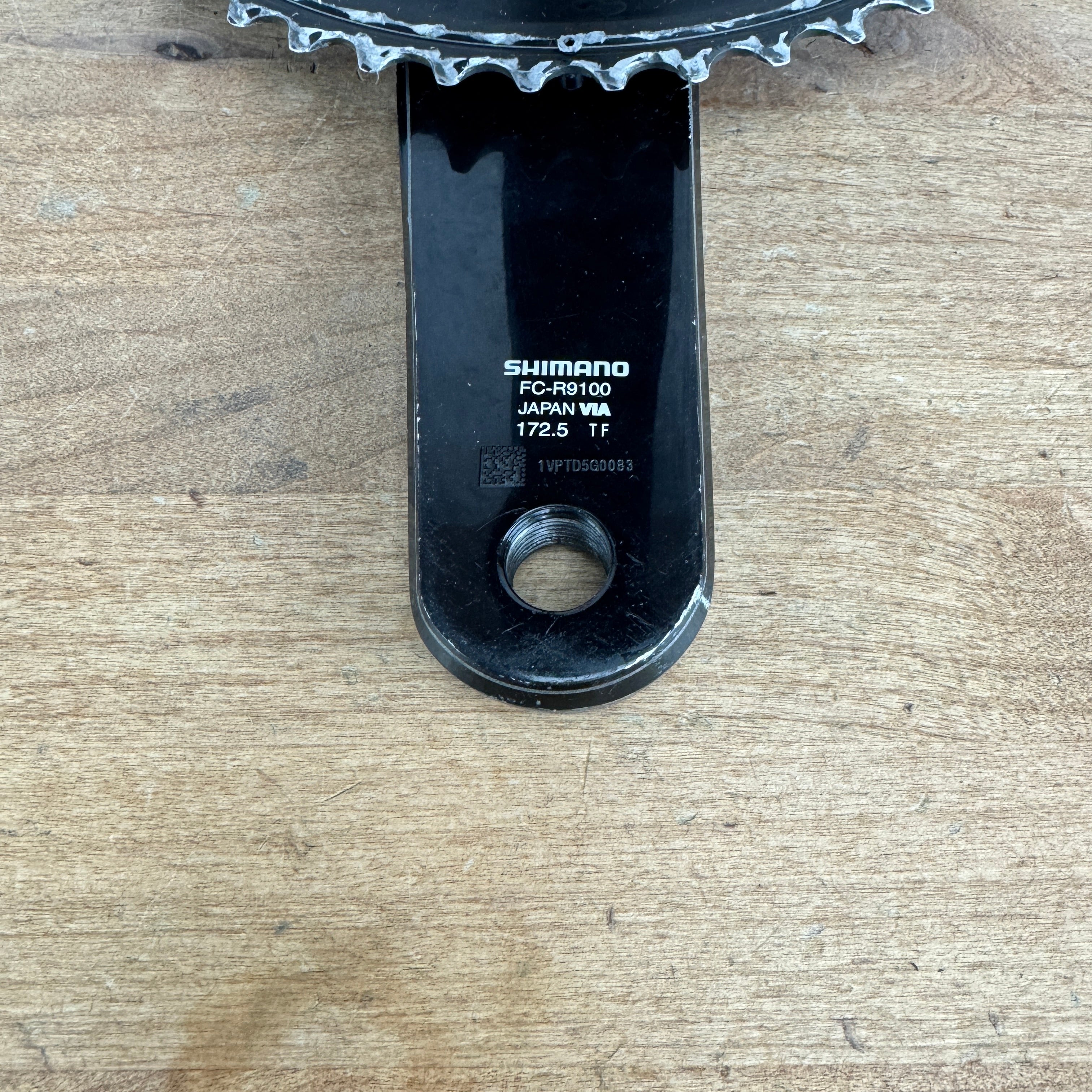パーツ SHIMANO FC-R9100 172.5 52-36 172.5mm 52/36T Shimano Dura-Ace FC-R9100 11 Speed Crankset