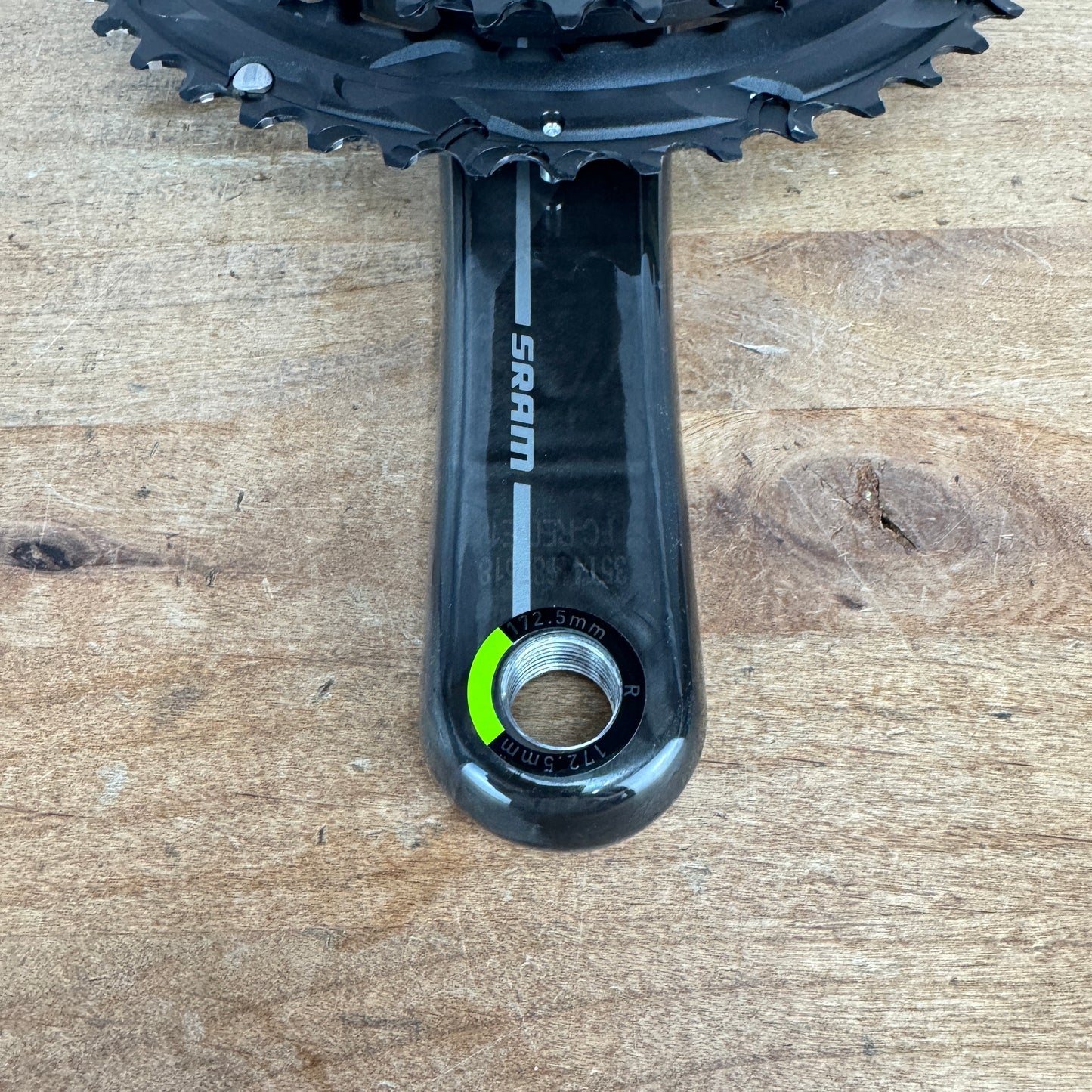 Low Mile! SRAM Red AXS E1 48/35t 12-Speed Carbon 172.5mm Crankset DUB SL 551g