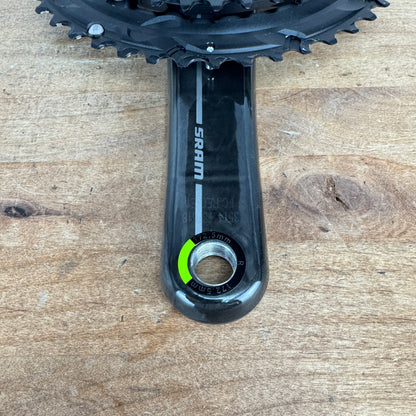 Low Mile! SRAM Red AXS E1 48/35t 12-Speed Carbon 172.5mm Crankset DUB SL 551g