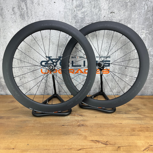New! Shimano Ultegra C60 WH-R8170 Carbon Tubeless Disc Wheelset 700c 1670g