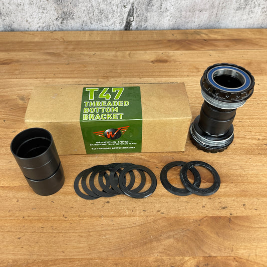 New! Wheels Mfg T47-OUT-30 T47/68 Outboard for 30mm Bike Bottom Bracket