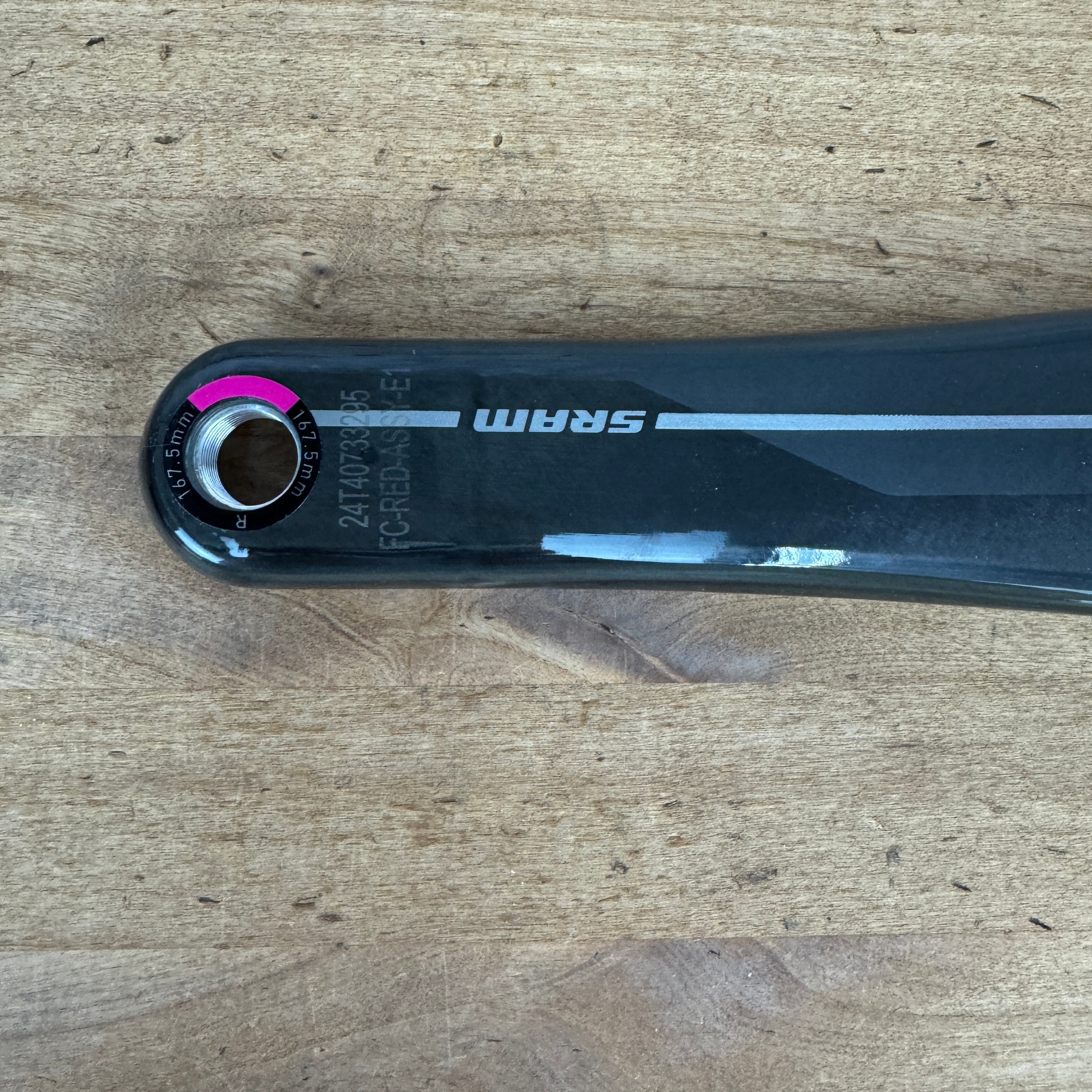 New! SRAM Red AXS XPLR E1 165mm DUB Wide Carbon Bike Crankset 315g