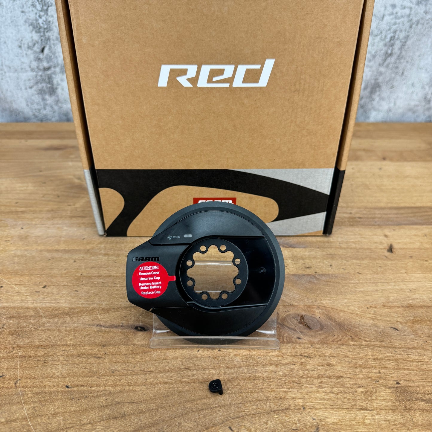 New! SRAM Quarq AXS XPLR E1 Thread Mount 8-Bolt Bike Power Meter Spider 112g