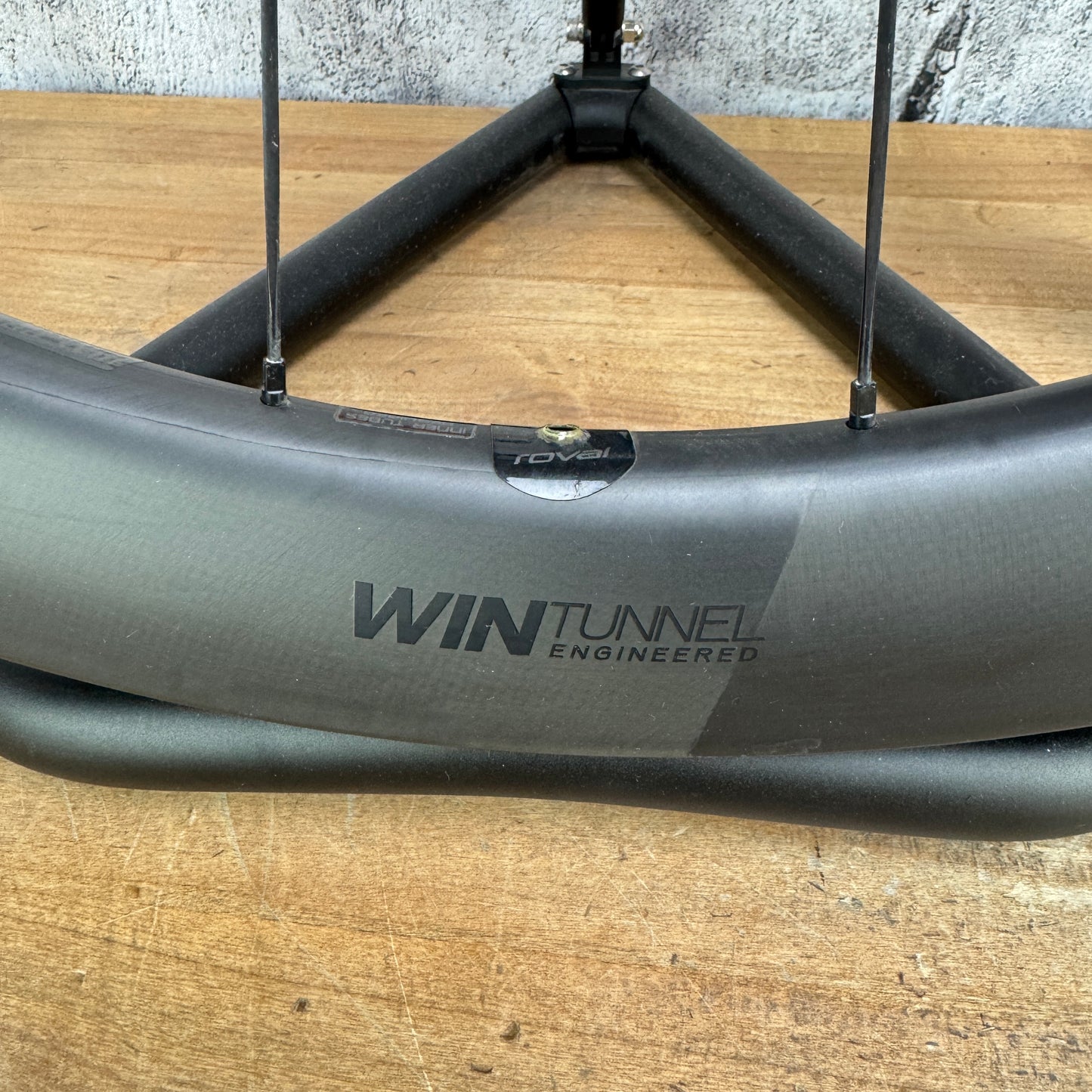 Light Use! Roval Rapide CLX Carbon Clincher Disc Brake Wheelset 700c 1422g