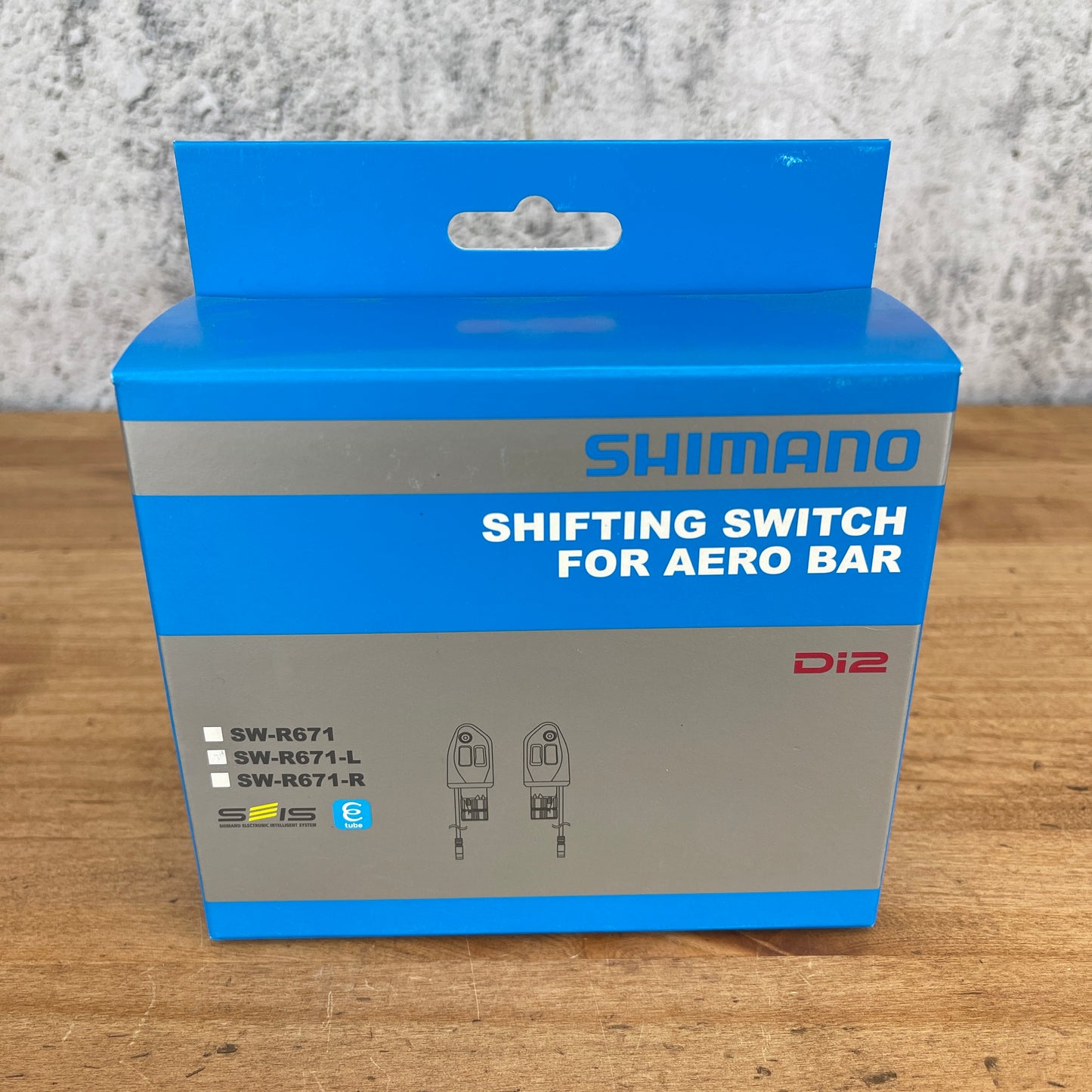 New! Shimano SW-R671 Di2 Aero Shifting TT/Triathlon Bar End 10/11-Speed Shifters