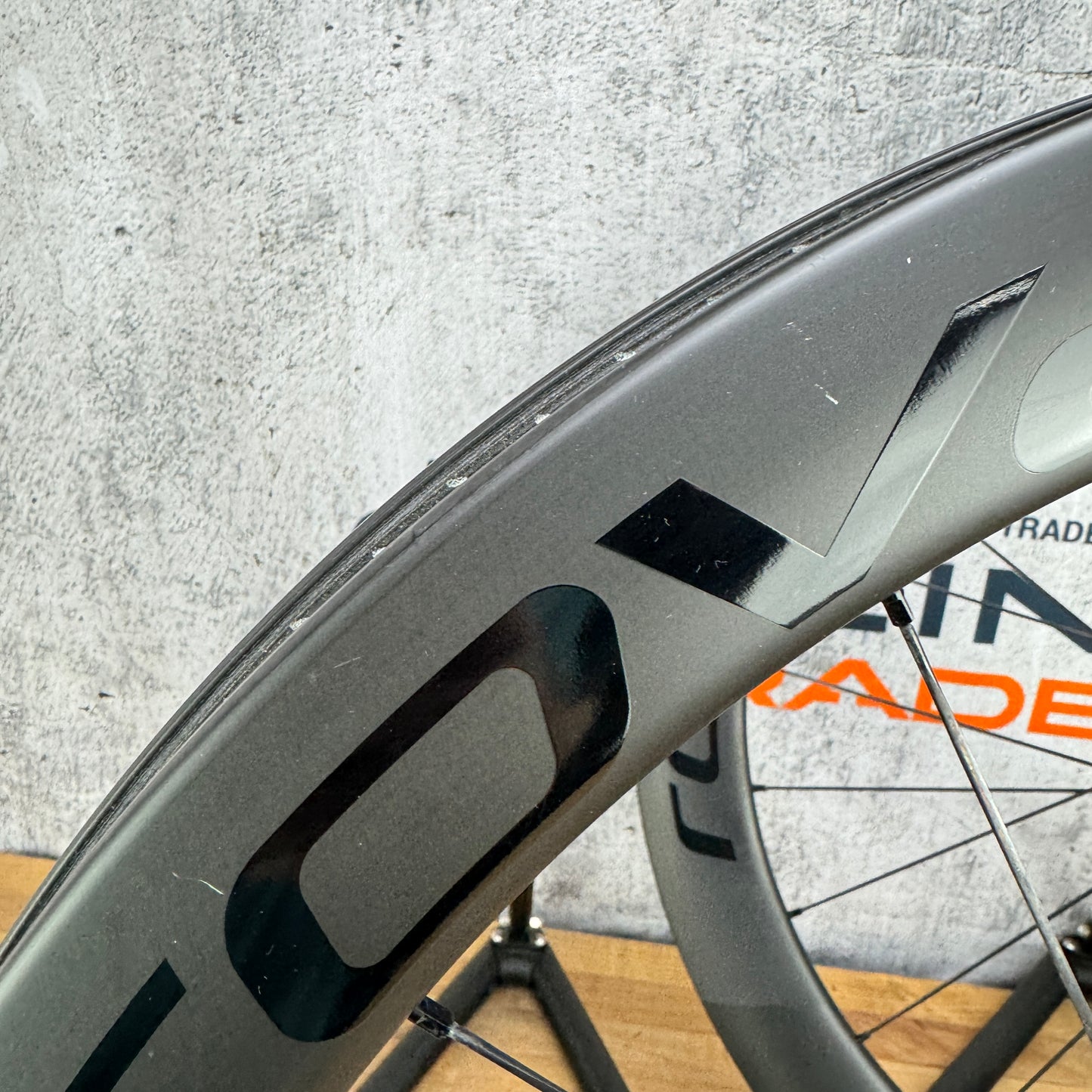 Light Use! Roval Rapide CLX Carbon Clincher Disc Brake Wheelset 700c 1422g