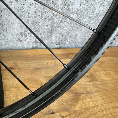 Low Mile! Zipp 3Zero Moto Carbon Tubeless Hookless Disc Wheelset 700c 2016g