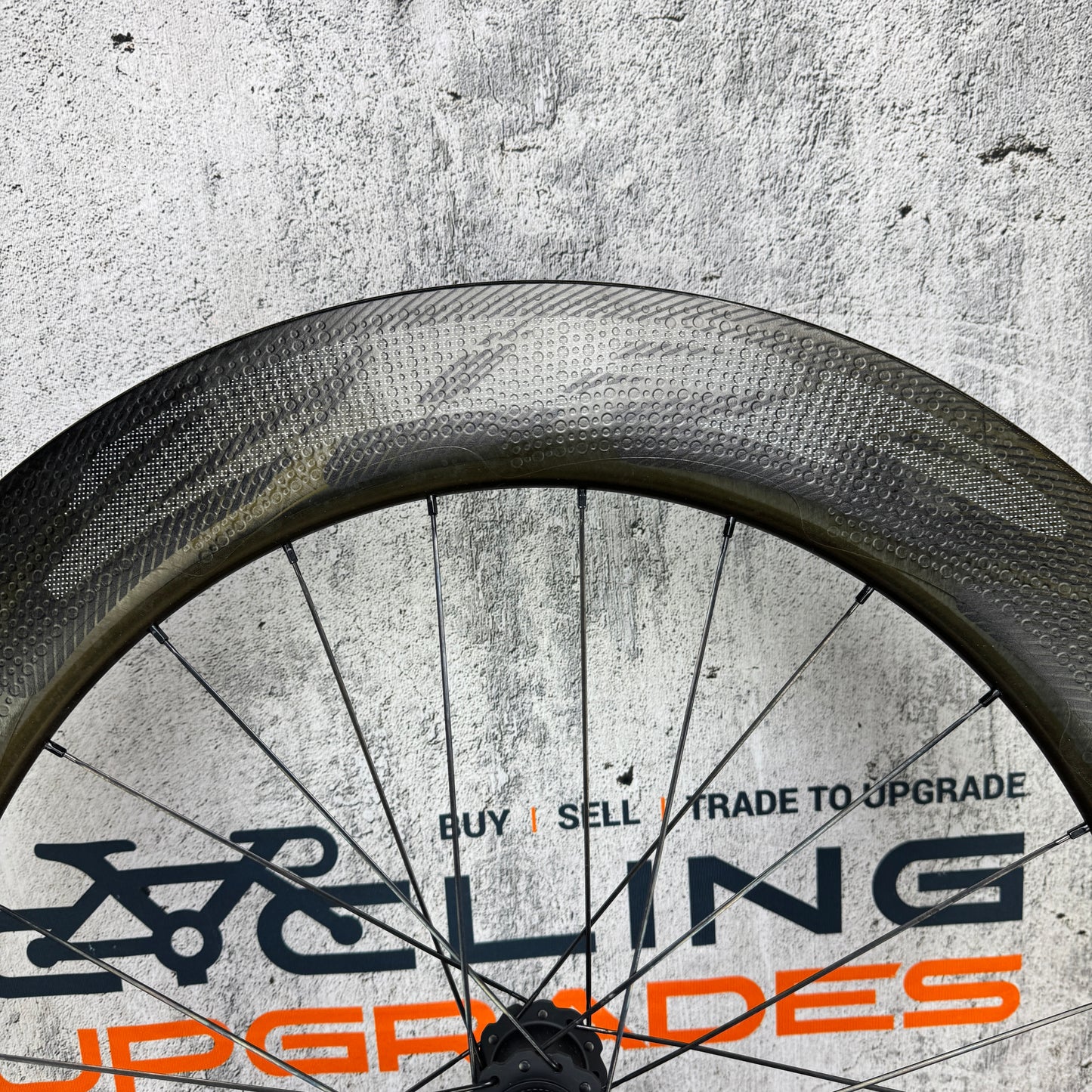 Mint! Zipp 808 NSW Carbon Tubeless Disc Brake Front Wheel 700c 874g