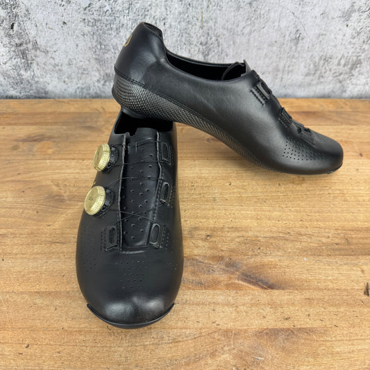 Worn Once! Nimbl Ultimate EU 45 Black/Gold Men's 3-Bolt Cycling Shoes