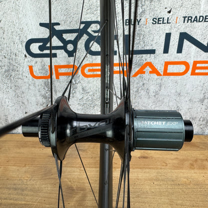 Light Use! Roval Rapide CLX Carbon Clincher Disc Brake Wheelset 700c 1422g