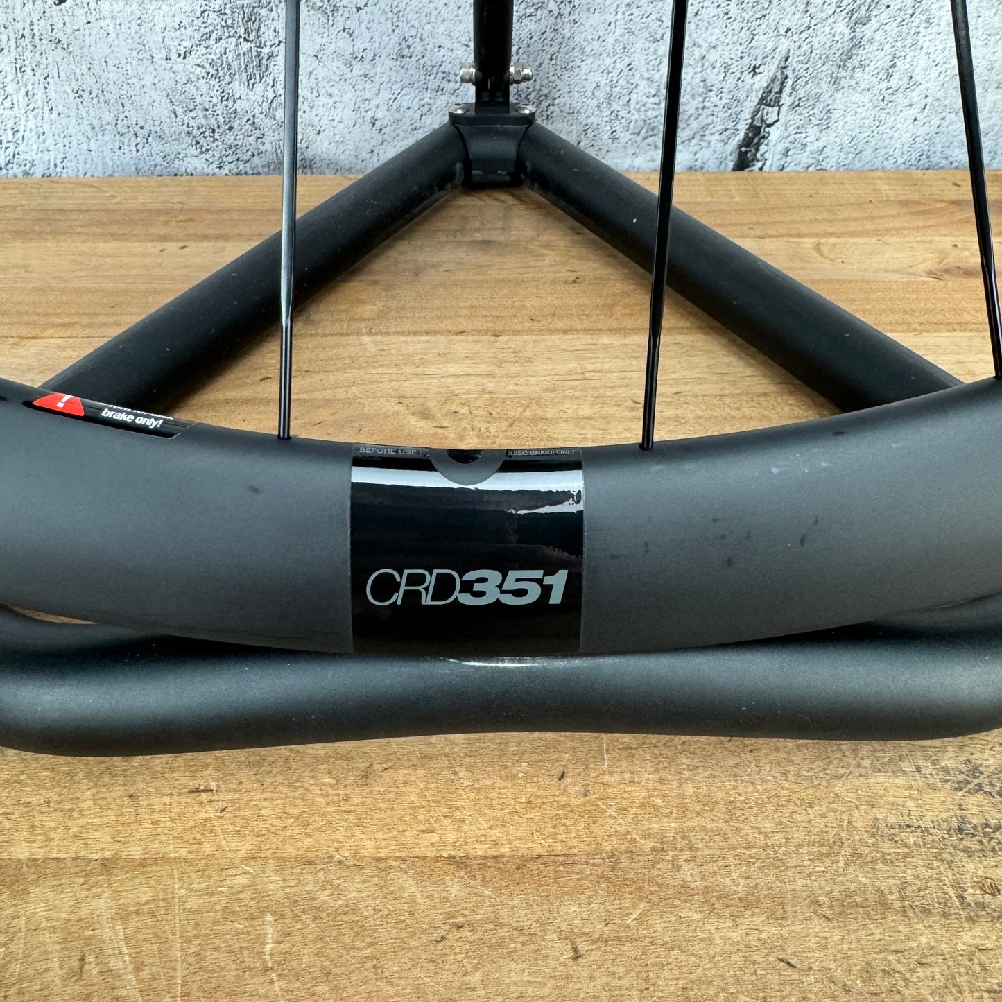 Low Mile! BMC CRD 351 Carbon Tubeless Disc Brake CenterLock Bike Wheelset 700c