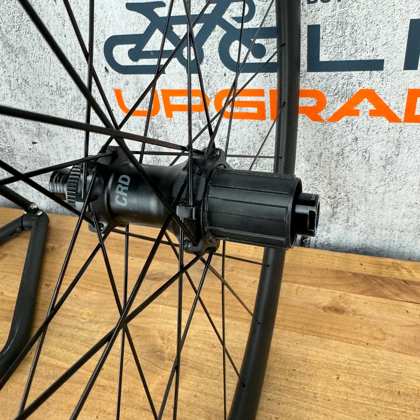Low Mile! BMC CRD 351 Carbon Tubeless Disc Brake CenterLock Bike Wheelset 700c