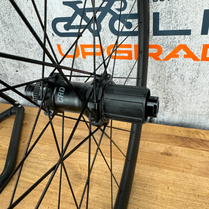 Low Mile! BMC CRD 351 Carbon Tubeless Disc Brake CenterLock Bike Wheelset 700c