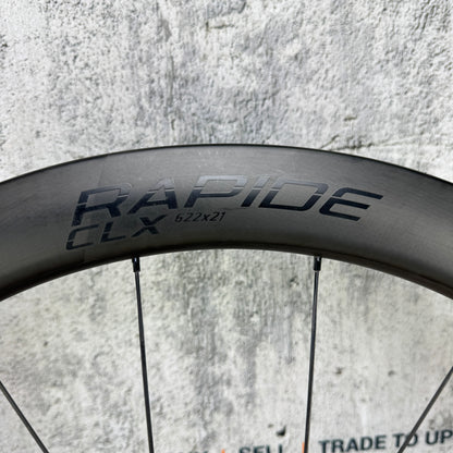 Roval Rapide CLX Carbon Clincher Disc Brake Front Wheel 700c 666g