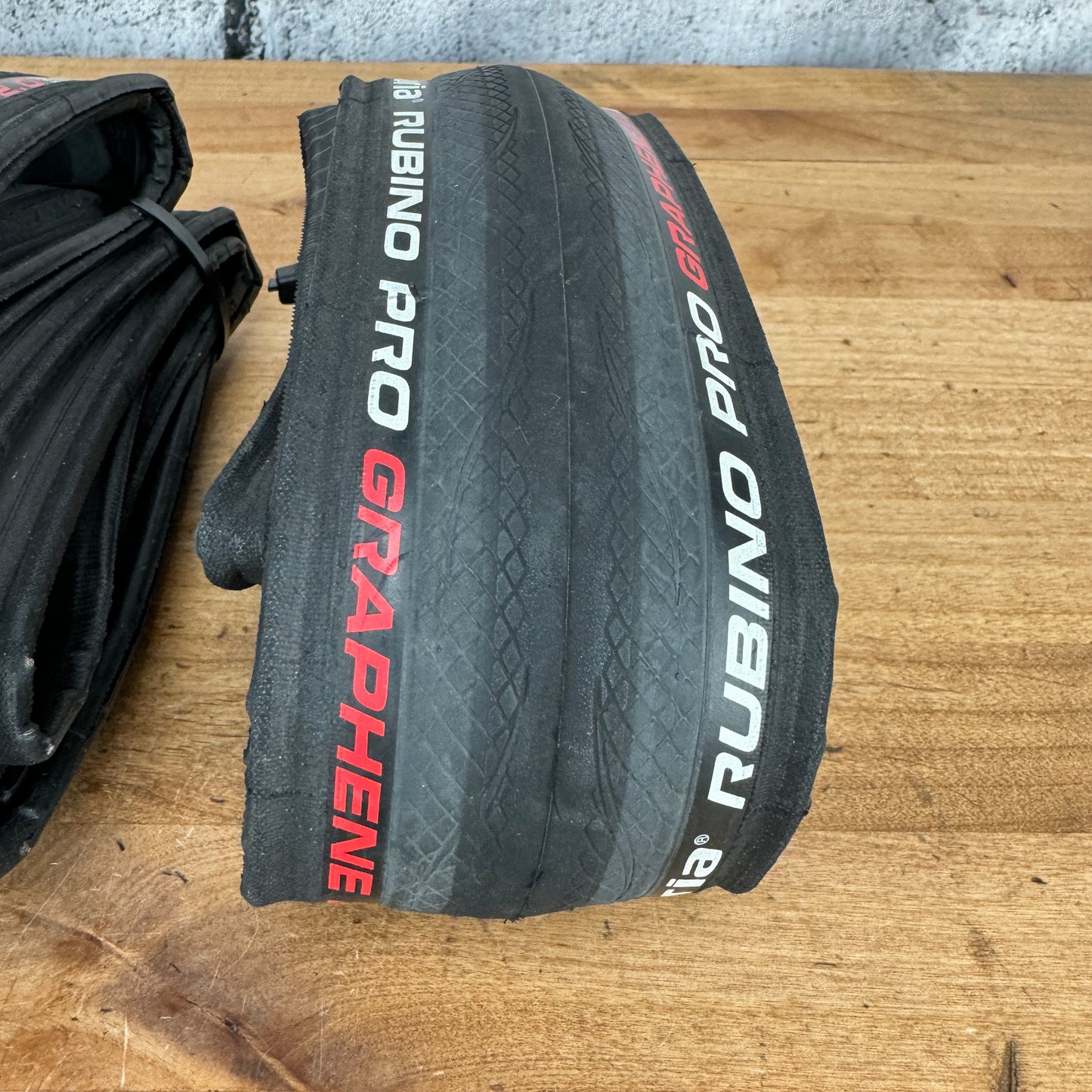 Pair Vittoria Rubino Pro Graphene 2.0 700c x 25mm Clincher Tires