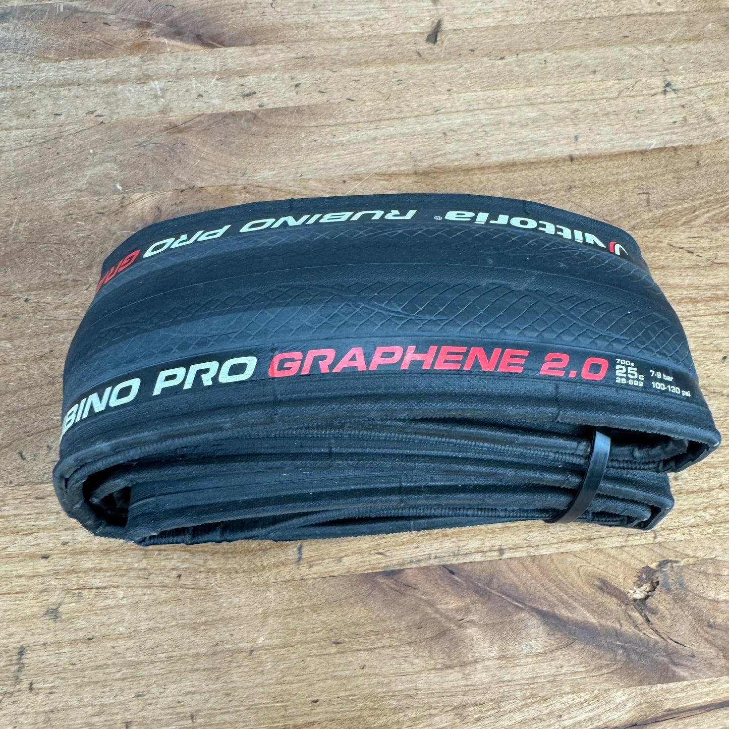 Pair Vittoria Rubino Pro Graphene 2.0 700c x 25mm Clincher Tires