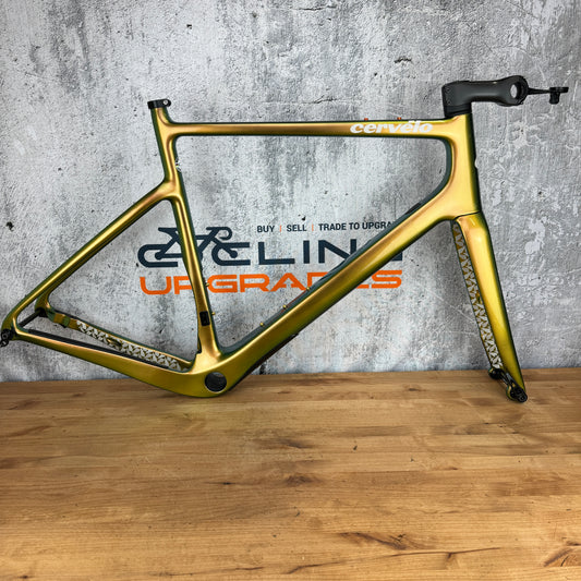 Mint! 2022 Cervelo Aspero 5 58cm Disc Brake Carbon Frameset 700c 2079g Gravel