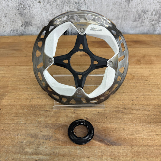 Shimano XT RT-MT800-S 160mm CenterLock Disc Brake Rotor + Lockring 108g