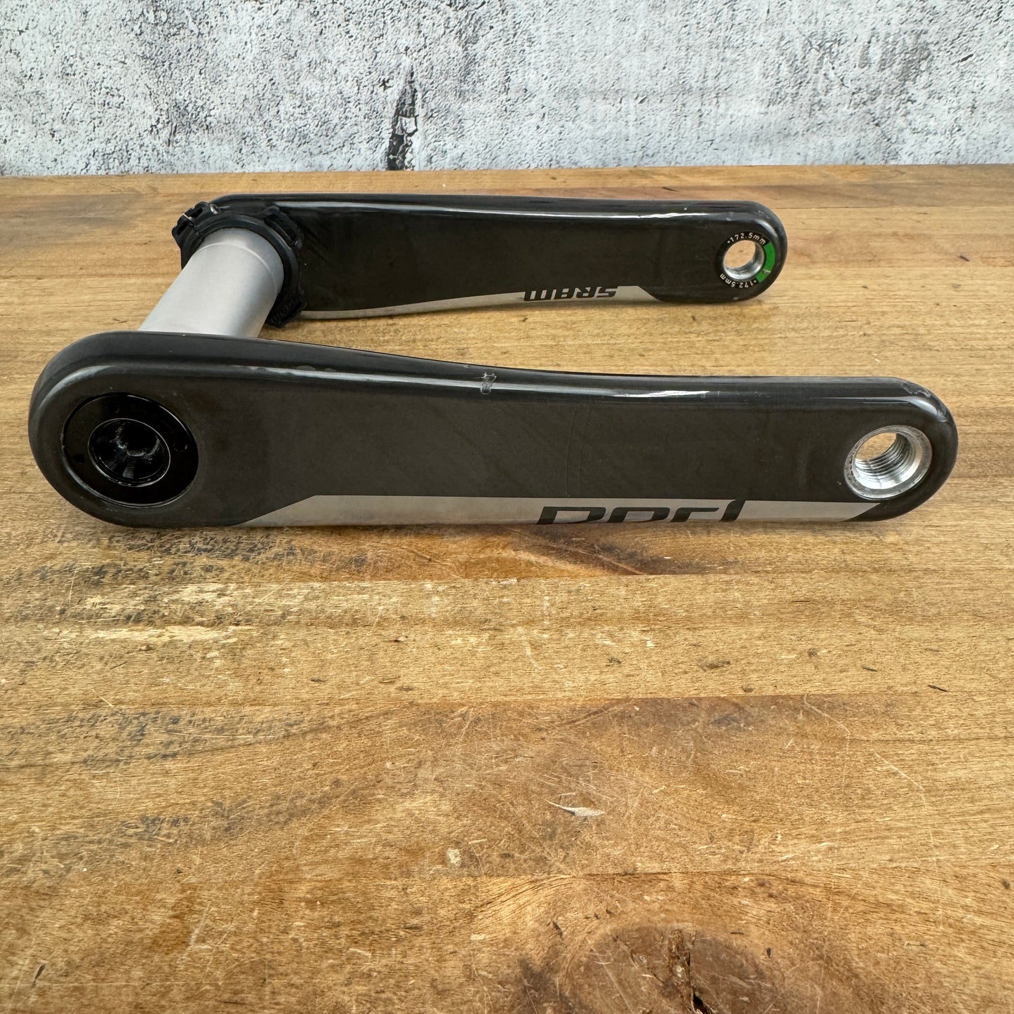 Low Mile! SRAM Red AXS D1 172.5mm Carbon 8-Bolt Bike Crankset Crank Arms DUB SL