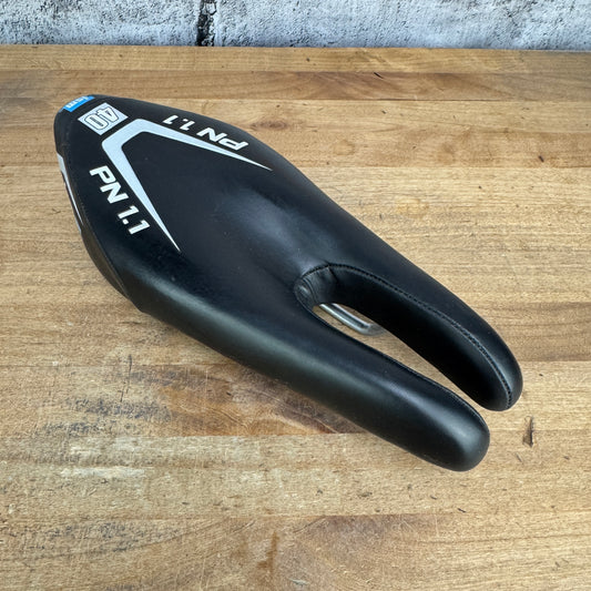 ISM PN 1.1 40 7x7mm Steel Rails 110mm Width Bike Saddle 393g