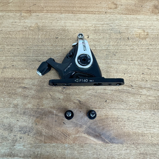 TRP Spyre Mechanical Flat Mount Disc Brake Caliper + Adapter 175g