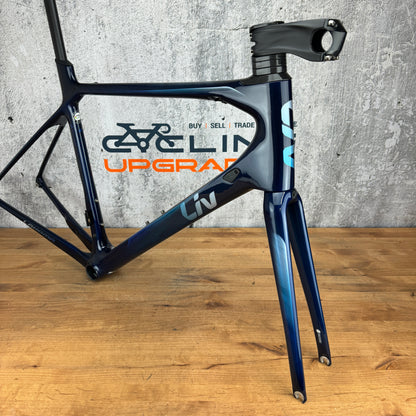 Mint! 2018 Giant LiV Langma Advanced Pro Large Rim Brake Carbon Frameset 700c