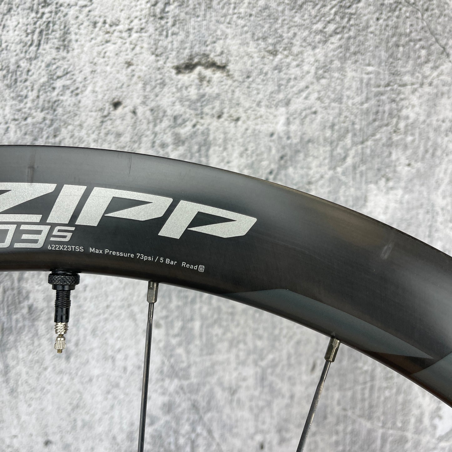 Zipp 303s Carbon Tubeless Hookless Road Bike Wheelset 700c Disc Brake 1537g