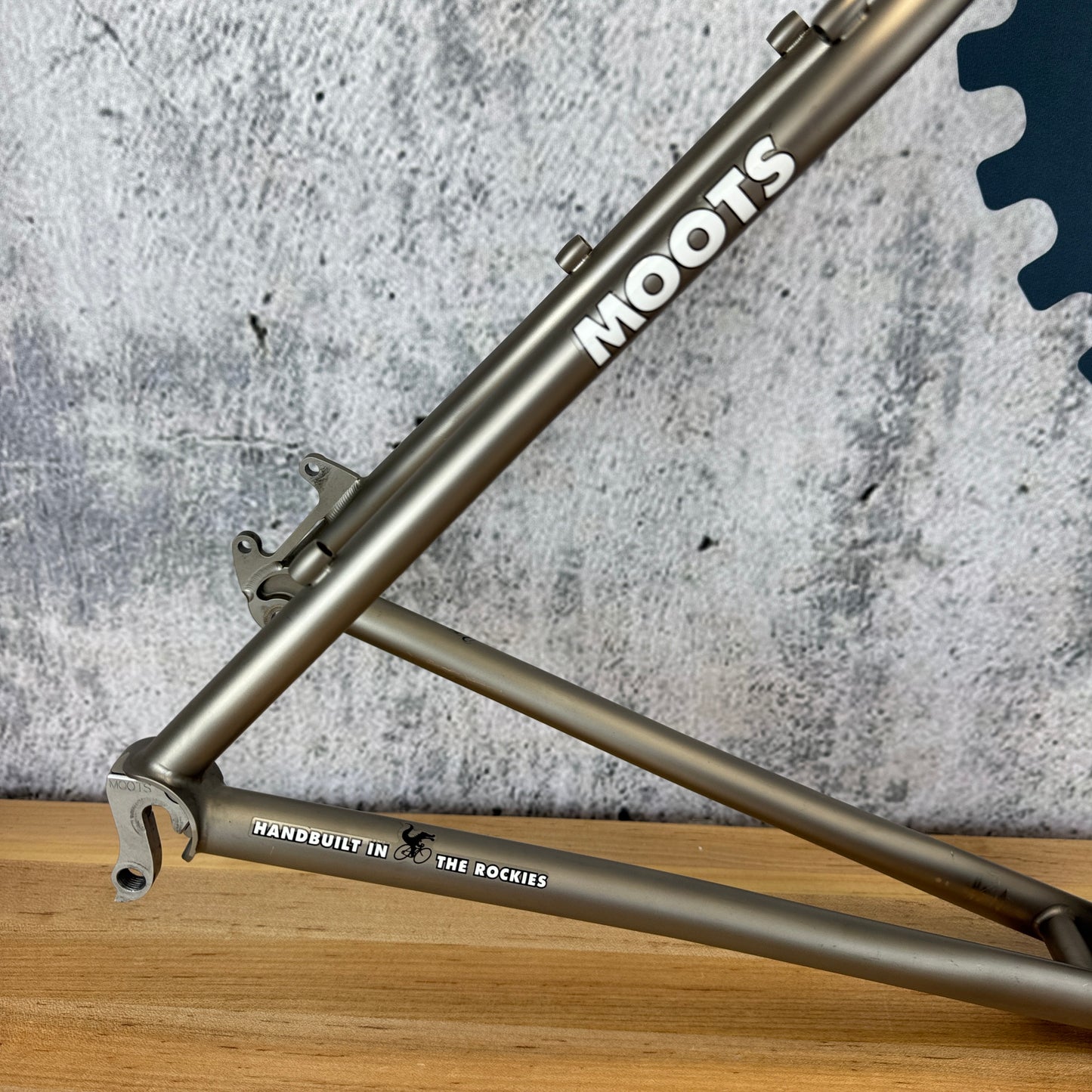 Low Mile! 2016 Moots Psychlo X 56cm CX Ti Frameset 700c Enve Fork Chris King