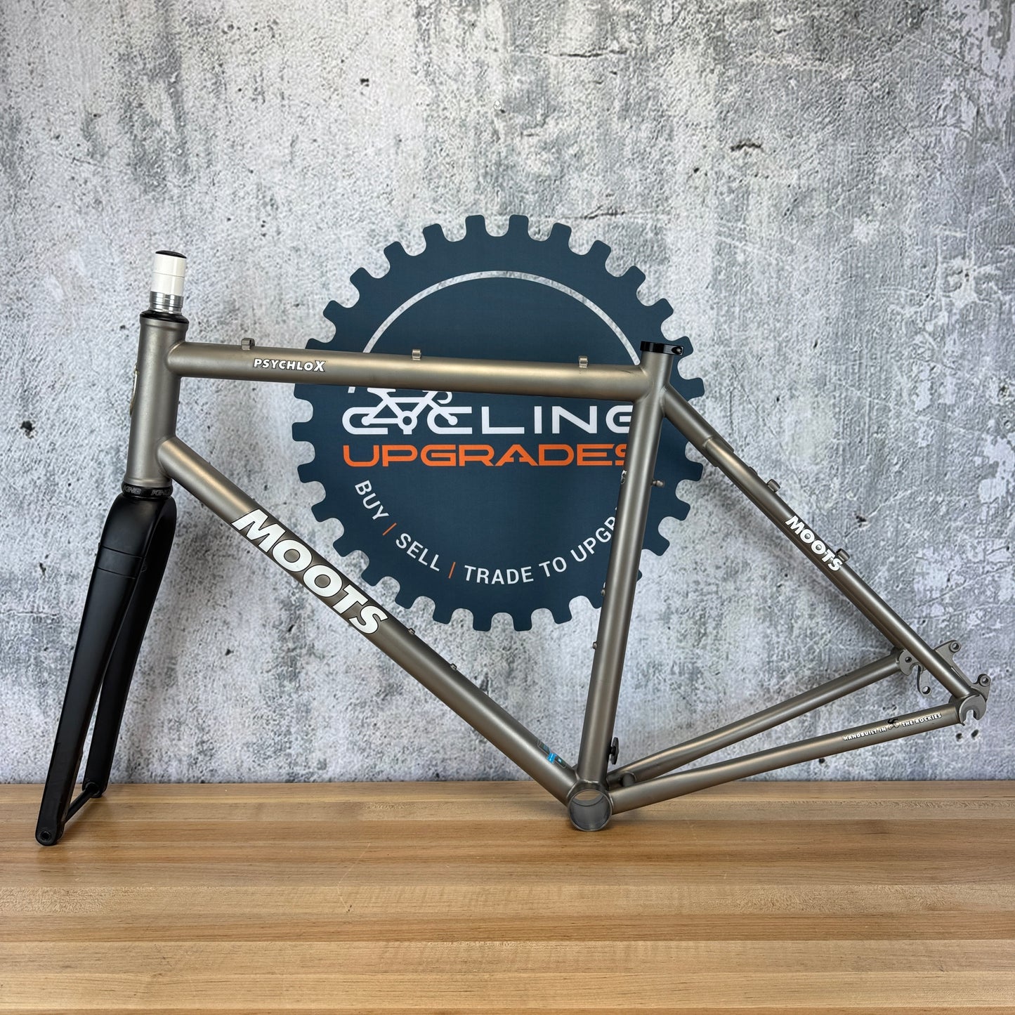 Low Mile! 2016 Moots Psychlo X 56cm CX Ti Frameset 700c Enve Fork Chris King
