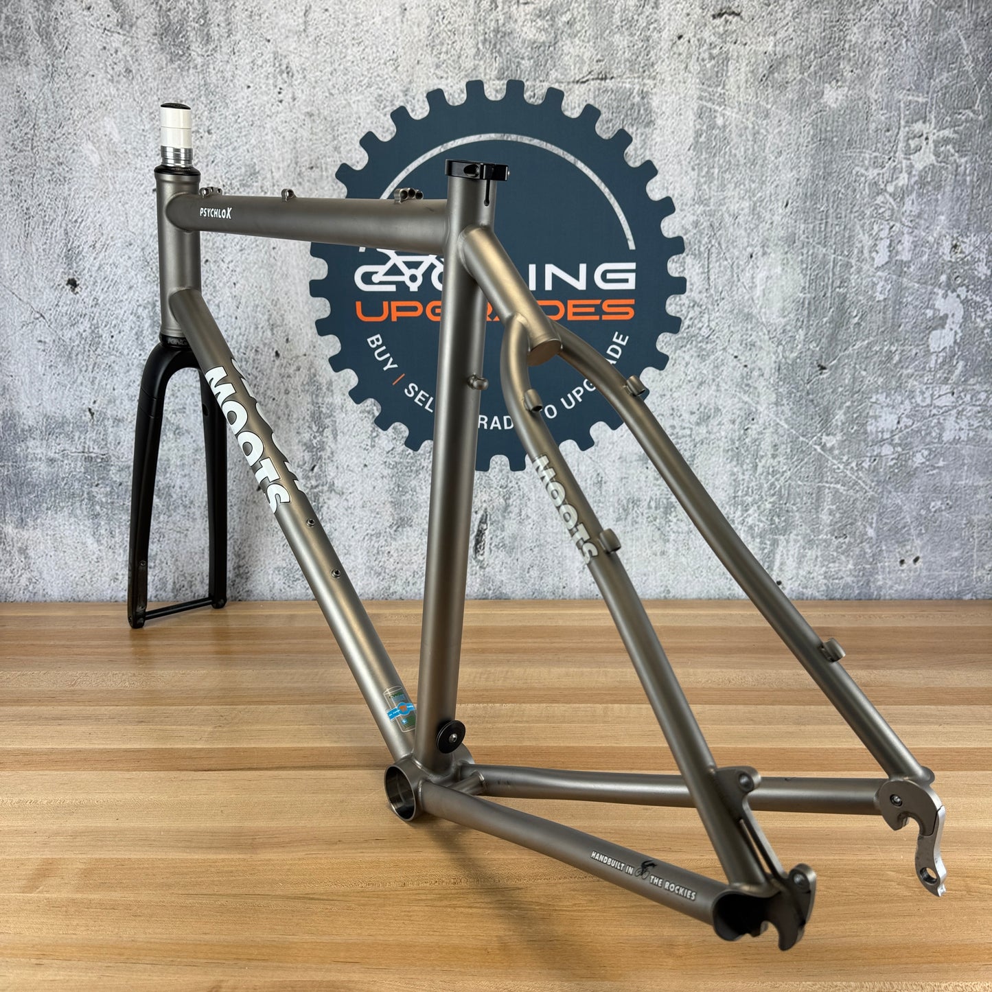 Low Mile! 2016 Moots Psychlo X 56cm CX Ti Frameset 700c Enve Fork Chris King