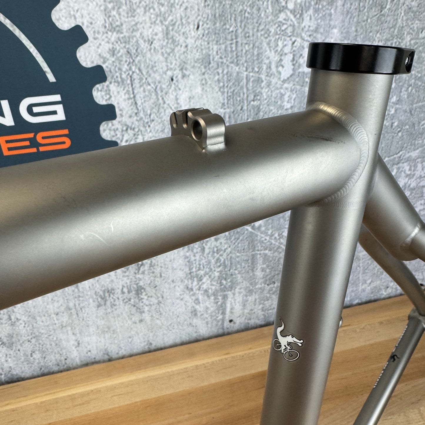 Low Mile! 2016 Moots Psychlo X 56cm CX Ti Frameset 700c Enve Fork Chris King