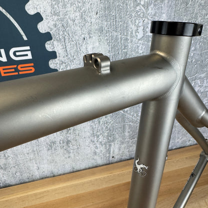 Low Mile! 2016 Moots Psychlo X 56cm CX Ti Frameset 700c Enve Fork Chris King