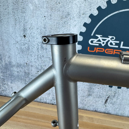 Low Mile! 2016 Moots Psychlo X 56cm CX Ti Frameset 700c Enve Fork Chris King