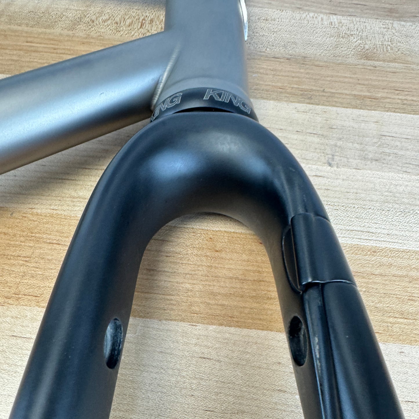 Low Mile! 2016 Moots Psychlo X 56cm CX Ti Frameset 700c Enve Fork Chris King