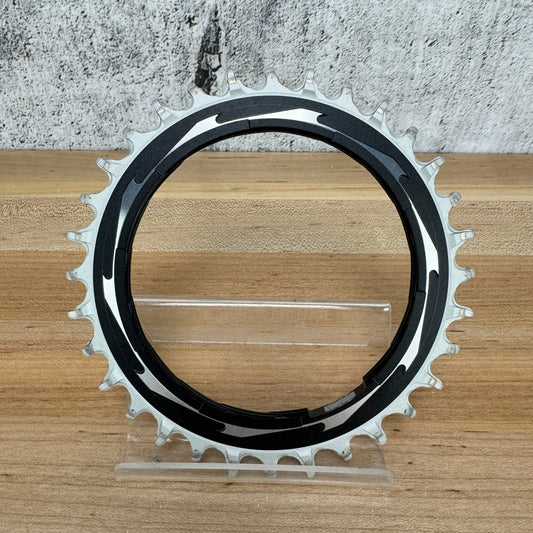 Low Mile! SRAM XX SL Eagle T-Type Thread Mount 32T 3mm Offset Boost 1x Chainring