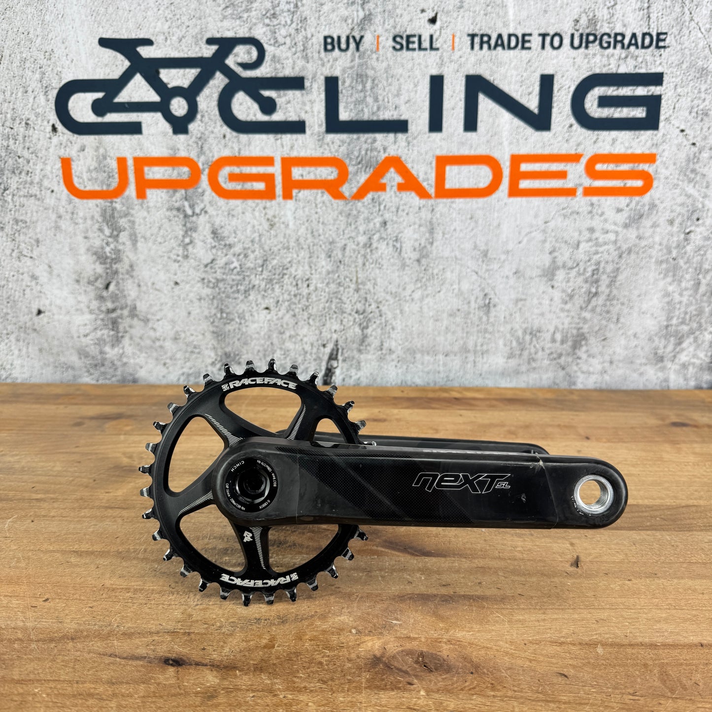 Race Face Next SL Carbon MTB XC Boost (RF136) 175mm Crankset 32t Chainring 452g