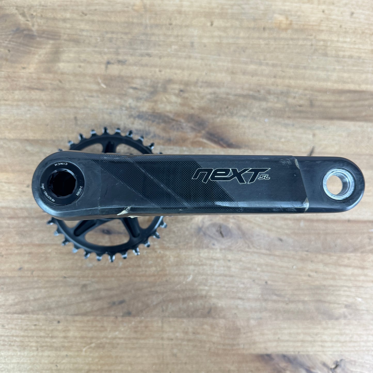 Race Face Next SL Carbon MTB XC Boost (RF136) 175mm Crankset 32t Chainring 452g