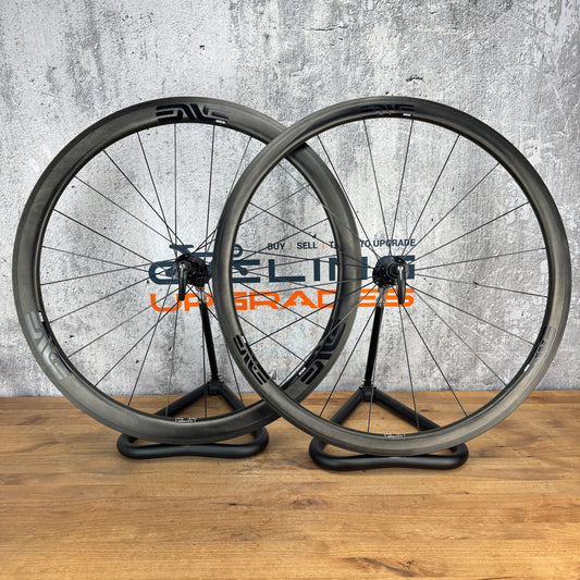 Enve SES 3.4 Carbon Textured Rim Brake Clincher DT 350 Wheelset 700c 1607g